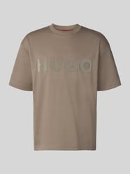 relaxed fit T-shirt van puur katoen model 'DINKEE' van HUGO - 18