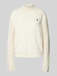 Sweatshirt mit gerippten Abschlüssen von Polo Ralph Lauren Beige - 19