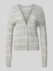 Gebreid jack met knoopsluiting, model 'GERTIJA' van Drykorn - 7