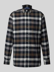 Koszula casualowa o kroju regular fit z kołnierzykiem typu button down od Christian Berg Men - 45