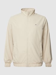 PLUS SIZE Jacke mit Label-Detail Modell 'ESSENTIAL' von Tommy Jeans Plus Beige - 22