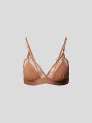 Bralette mit Spitze von Love Stories Braun - 29