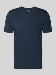 Regular Fit T-Shirt aus reiner Baumwolle von s.Oliver RED LABEL - 1