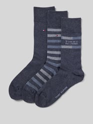 Socken aus Baumwoll-Mix im 3er-Pack von Tommy Hilfiger - 47