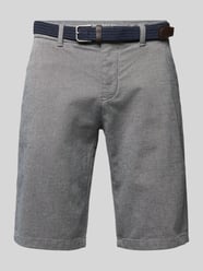 Slim Fit Bermudas aus Baumwoll-Elasthan-Mix von Tom Tailor - 38