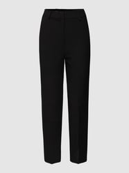 Slim Fit Bundfaltenhose mit Stretch-Anteil Modell 'PATATA' von Weekend Max Mara Schwarz - 46