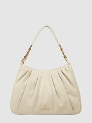 Handtas in leerlook, model 'Hannah' van MICHAEL Michael Kors Wit - 37