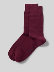 Socken mit Label-Detail von Christian Berg Men Rot - 8