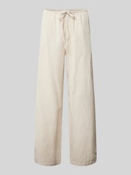 Wide Leg Leinenhose mit Tunnelzug von Gina Tricot - 7