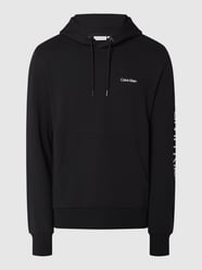Hoodie mit Logo-Prints von CK Calvin Klein Schwarz - 17