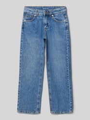 Straight Fit Jeans aus reiner Baumwolle und Kontrastnähten von Tom Tailor - 15