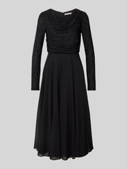 Cocktailjurk met ronde hals van Christian Berg Cocktail - 41