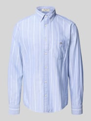 Regular Fit Freizeithemd mit Button-Down-Kragen Modell 'OXFORD' von Gant - 25