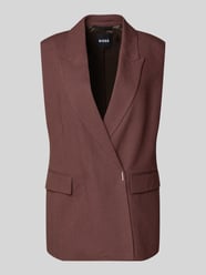 Slim Fit Kurzblazer aus Leinen-Viskose-Mix Modell 'JIA8' von BOSS - 31