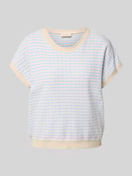 Strickshirt mit Rundhalsausschnitt Modell 'DODO' von FREE/QUENT - 12