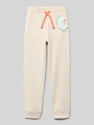 Regular Fit Sweatpants mit Pattentaschen von Blue Seven Beige - 20