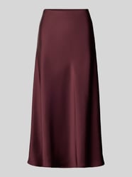 Midirock mit elastischem Bund Modell 'Bovary' von Neo Noir Bordeaux - 30
