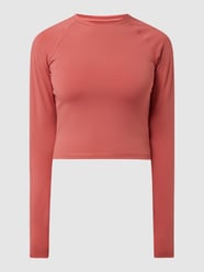 Cropped Longsleeve mit Stretch-Anteil Modell 'Jana' von Only Play Pink - 4