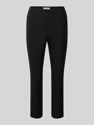 Spodnie materiałowe o kroju slim fit w skróconym kroju od Christian Berg Woman - 6