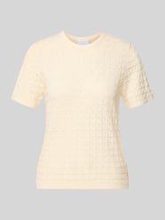 Koszulka z dzianiny z mieszanka wiskozy z okrągły dekolt od Jake*s Collection - 10