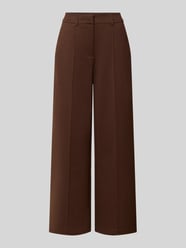 Spodnie o kroju wide fit z dodatkiem wiskozy model 'Kate' od ICHI - 16