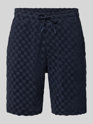 Szorty w kroju regular fit z naszywką z logo od Lindbergh - 47
