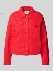 Boxy Fit Jeansjacke aus Baumwoll-Mix mit Brustpattentaschen - kg_34 von s.Oliver RED LABEL - 8