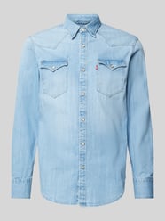 Regular Fit Freizeithemd mit Pattentaschen Modell 'BARSTOW' von Levi's® Blau - 1