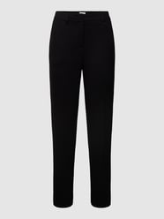Chino mit Bügelfalten von s.Oliver BLACK LABEL Grau / Schwarz - 32