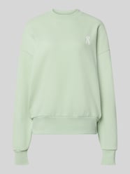 oversized fit sweatshirt van puur biologisch katoen model 'ICONIC A ALIZAA' van ARMEDANGELS - 4