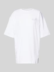 Oversized T-Shirt mit Label-Print von REVIEW - 44