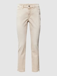 Slim Fit Jeans  mit Stretch-Anteil Modell 'DREAM CHIC AUTHENTIC' von MAC Beige - 37