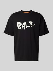 T-Shirt mit Label-Print von Balr. Schwarz - 46