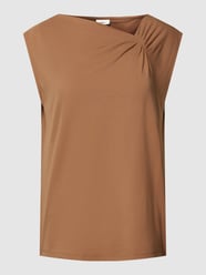 Top met plooien van s.Oliver BLACK LABEL Bruin - 22