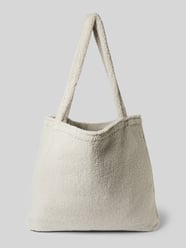 Handtasche mit Teddyfell von STUDIO NOOS Grau - 32