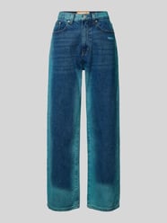 Baggy Fit Jeans im 5-Pocket-Design von Review Blau - 9