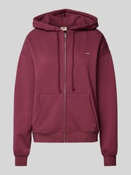 Sweatjack met capuchon van Levi's® Bordeaux - 26