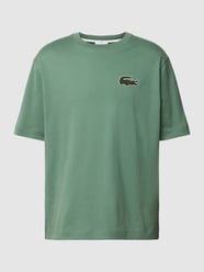 T-Shirt aus Baumwolle von Lacoste Grün - 46