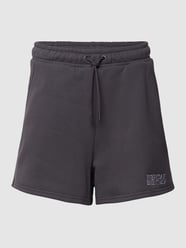 Sweatshorts met statementstitching van REVIEW Grijs - 43