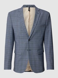 Slim Fit 2-Knopf-Sakko mit Reverskragen Modell 'LIAM' von Selected Homme Blau - 27
