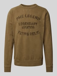 Sweatshirt mit gerippten Abschlüssen von PME Legend - 9