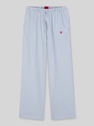 Loose Fit Pyjama-Hose aus Baumwoll-Viskose-Mix Modell 'DREEM' von HUGO - 10