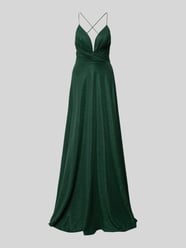 Regular fit avondjurk in glitterlook van Luxuar - 18