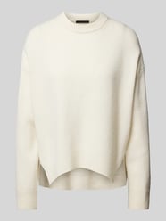 Gebreide pullover met ronde hals, model 'LIZIELA' van Drykorn - 27