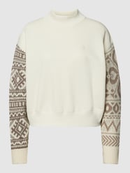 Sweatshirt met tricot van Polo Ralph Lauren Wit - 34