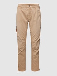 Hose mit Eingrifftaschen Modell 'RICH' von MAC Weiß - 40