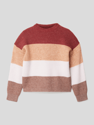 Strickpullover mit Streifenmuster Modell 'Sandy' von Only Grün - 15