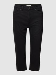 Broek met verkorte pasvorm van edc By Esprit Grijs / zwart - 12