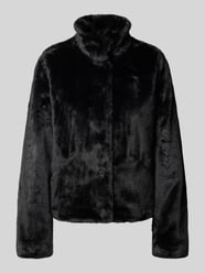 Regular Fit Webpelzjacke mit Stehkragen Modell 'NEWVIDA' von ONLY - 7