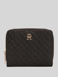 Portemonnaie aus Kunstleder mit Allover-Logo-Print von Tommy Hilfiger - 9